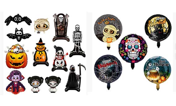 Newshine memiliki beragam dekorasi Halloween