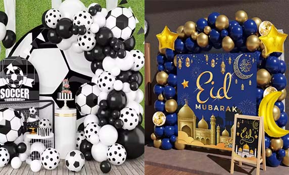 Kami dapat menyesuaikan rantai balon