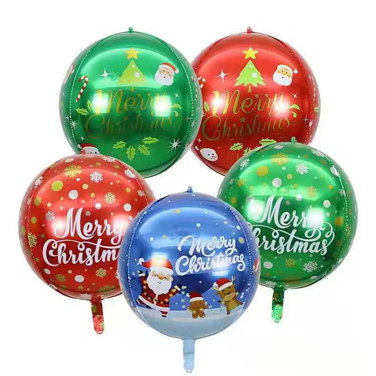 Balon Foil Selamat Natal 4D