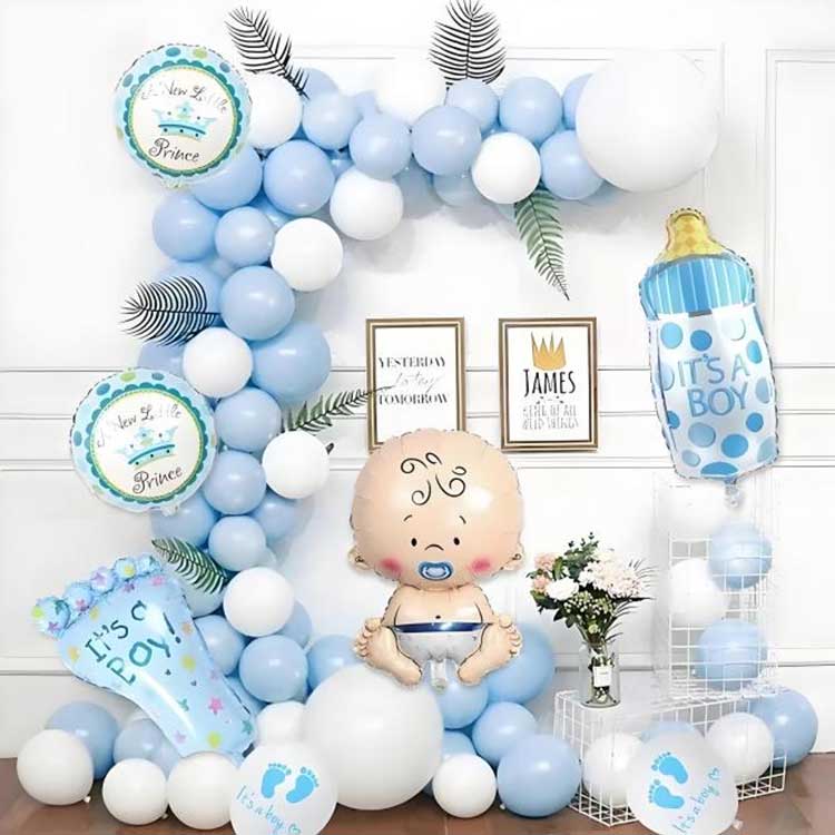 Set Dekorasi Lengkungan Balon Baby Shower