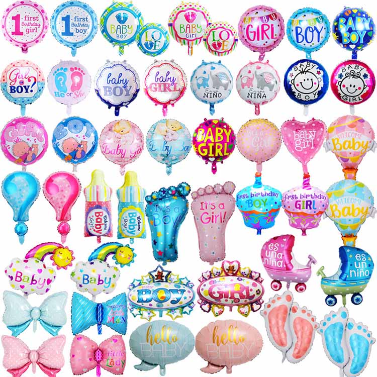 Jenis kelamin mengungkapkan balon foil