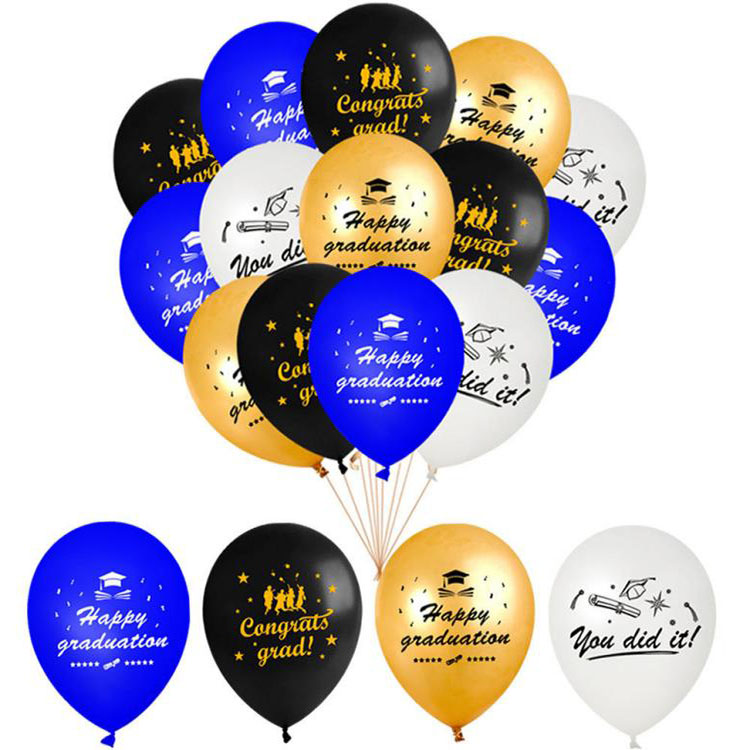 Balon Tema Pesta Sekolah Musim Kelulusan