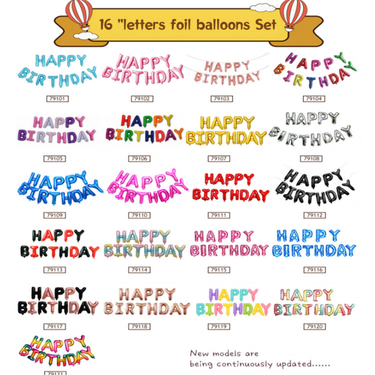 Balon Foil Selamat Ulang Tahun