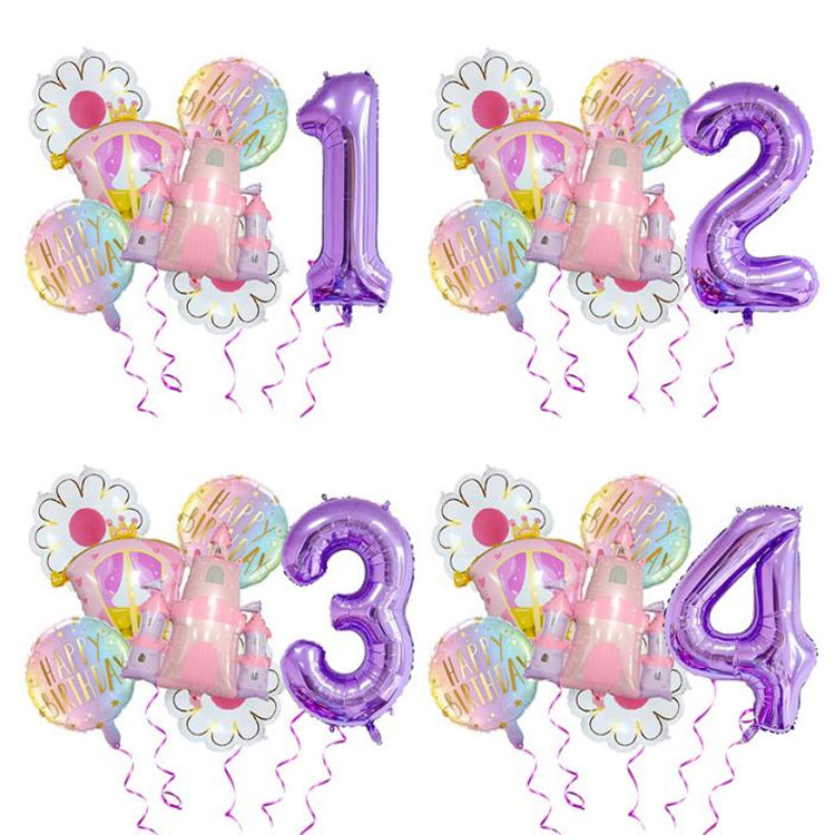 Set Balon Foil Ulang Tahun