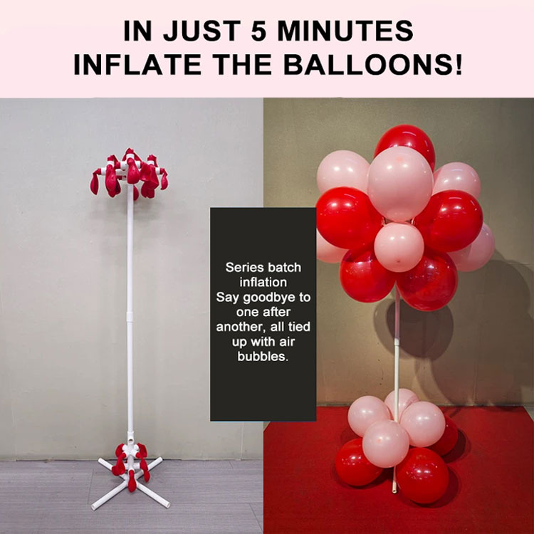 Pilar Kecil Lengkungan Balon Mengembang Sendiri